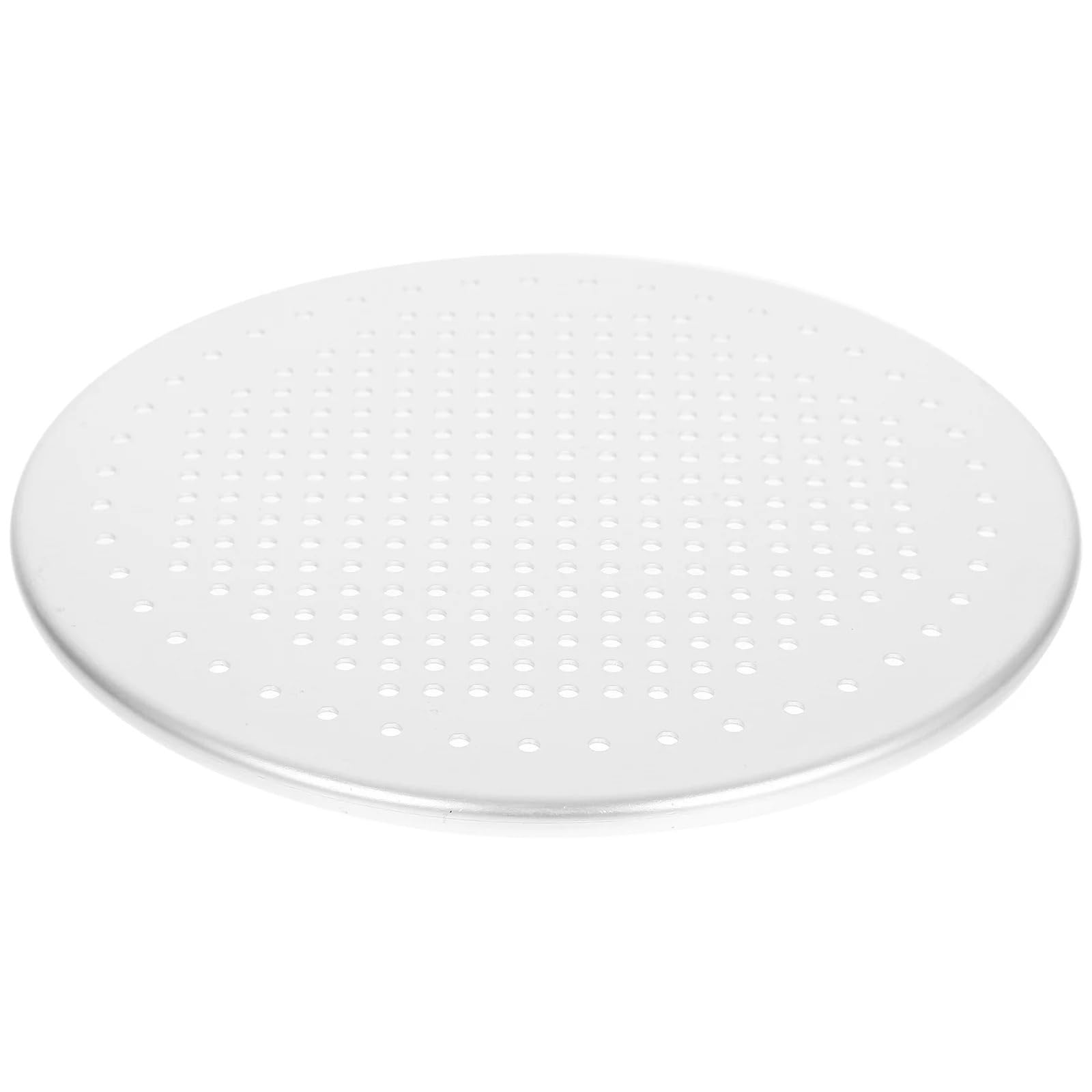 Teglia per Pizza Teglia per Cottura Spessa Teglia per Pizza Rotonda per Forno Piastra per Pizza Rotonda Acciaio per Pizza (16,50 x 16,50 x 0,60 cm) (16,50 x 16,50 x 0,60 cm)