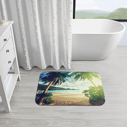 Tapis de bain douche antidérapant absorbant pour sol de salle de bain - 5