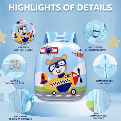 Image of ZIBUYU School Bags for Kids, Backpack for Kids, Lightweight Water-Resistant Small Bag for Kids, Ergonomic Padded School Bag for Elementary Students Daily Use