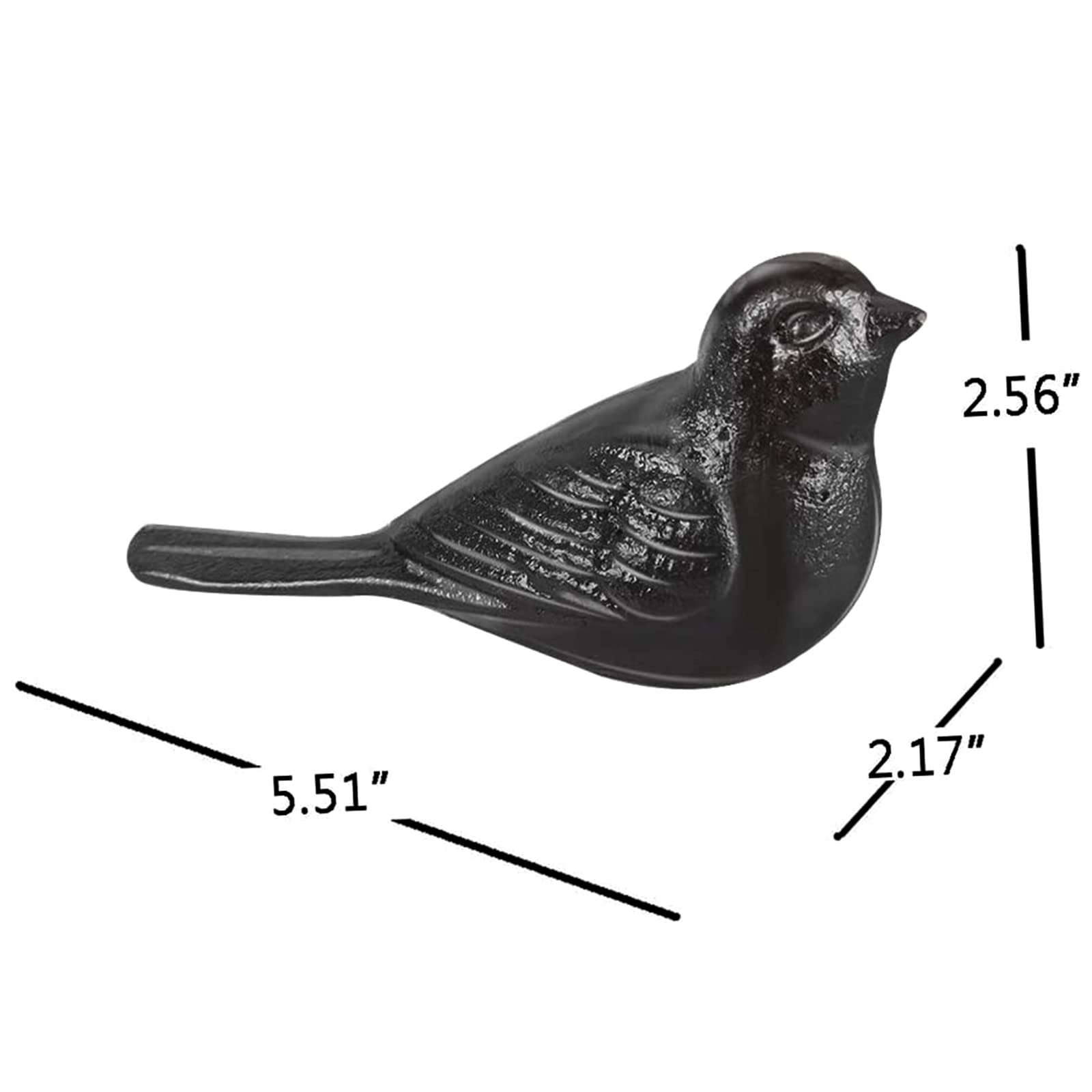 Amazon.co.jp: LXJLXD 高耐久装飾ドアストッパー ビンテージ鳥型ドア