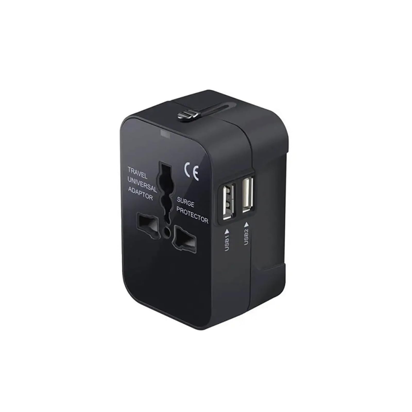 Adaptateur de voyage universel double USB chargeur secteur international et convertisseur prise