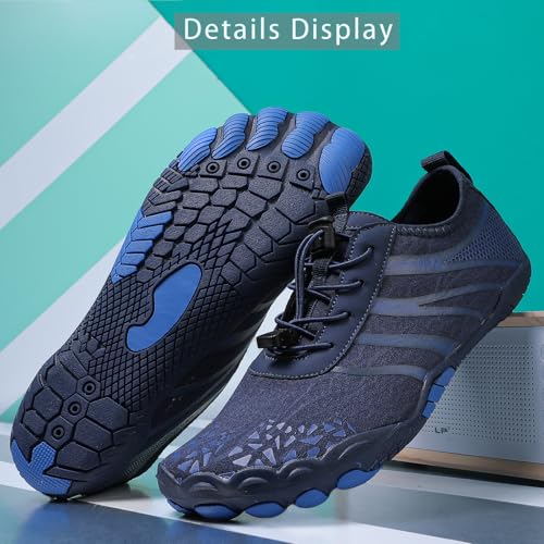 Image of Hike Barefoot Shoes Women Men Pro Water Footwear Wide Toe Box Non-Slip Unisex Athletic Outdoor Running Shoes