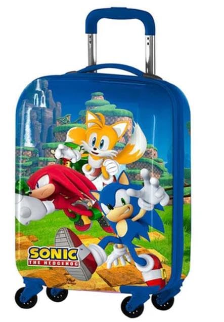 Valigia Bagaglio A Mano Trolley Bambino 4 Ruote | Valigia per Bambini da Viaggio | Trolley Cabina Rigido per bambini