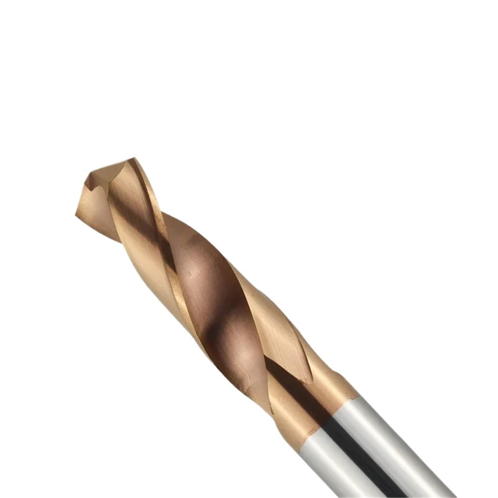 Forets hélicoïdaux à 65° en carbure de tungstène pour le travail des métaux, outils de perçage de 1 à 20 mm (3,2 mm)