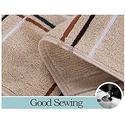 AMDHZ Handtuch Badetuch Klassische Streifen Badetücher Set 3 Stück 100% Baumwolle Schnelltisch und absorbierendes… – Bild 3