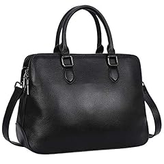 Black-top Grain Genuine Leather