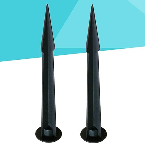 Miniatura 5 de Uonlytech Estaca de aluminio del reemplazo del metal de la estaca 2PCS 689.0 ft m de la iluminación del paisaje del pico de tierra