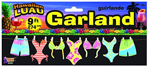 Guirlande bikini luau Forum Novelties pour decorer facilement un buffet tropical