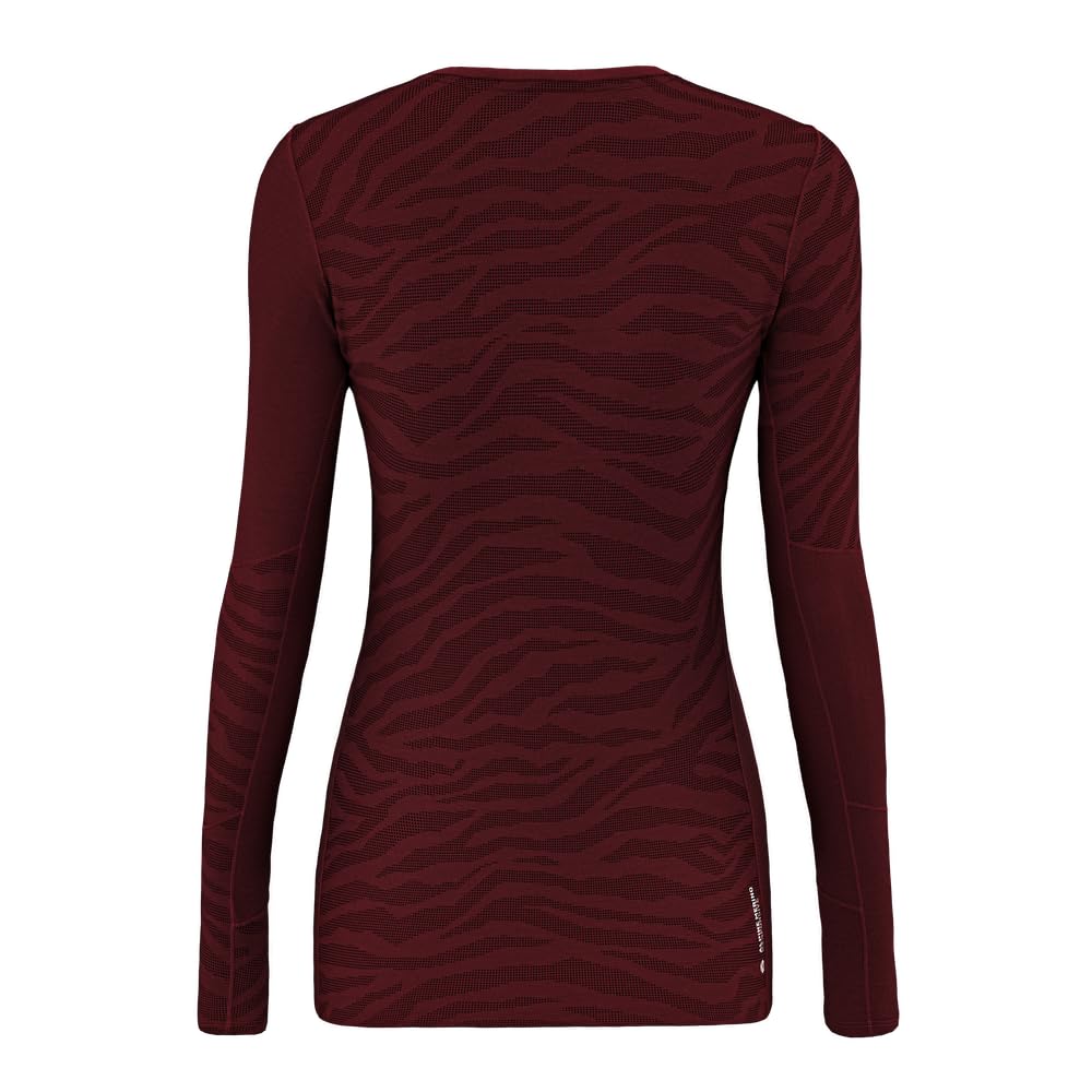 Salewa Cristallo Warm Amr W L/S Tee. Maglia a Maniche Lunghe Donna (Pacco da 1)