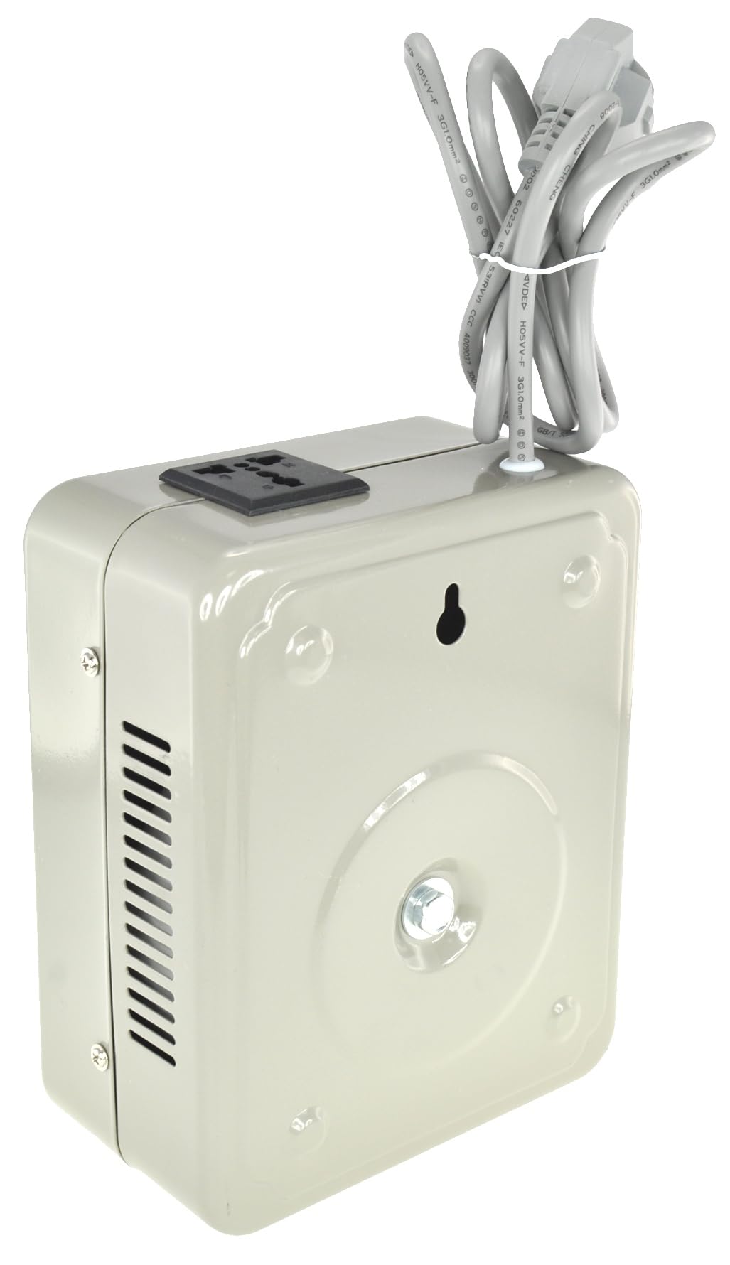Mlink Transformador de Corriente 220V a 110V 3000W Toroidal Onda Senoidal Pura Carcasa Metálica Enchufe Universal