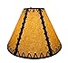 Rustic Double Laced Oiled Kraft Lamp Shade - 14