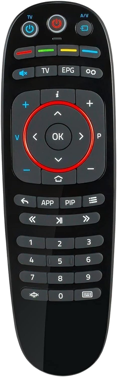 MAG 544w3 Original Infomir & Sidtrade Linux 4K IPTV Set TOP Box with Built-In DUAL WiFi 5G (802.11ac 2T2R) Internet TV IP Receiver HEVC 4K UHD 544 HDMI 2.0 UK Plug