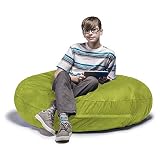 Jaxx 4 ft Cocoon Bean Bag Chair, Lime