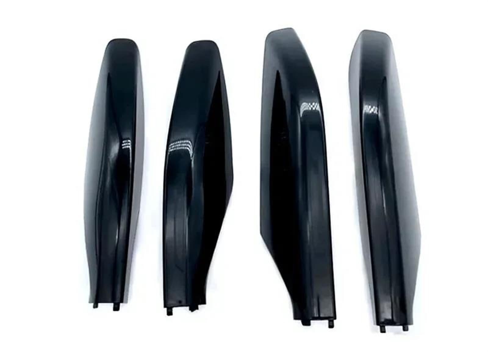 Tapa Trasera Izquierda Para Rail De Portaequipajes Techo Toyota Land Cruiser Prado 120 (2003-2009) - Color Negro/Plateado