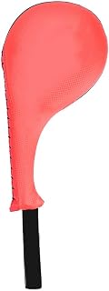 Dilwe Taekwondo Kick Pad Long - Entrenamiento en el Amortiguador de Mantenimiento para el Gimnasio o en el Hogar PU Rojo 14.8 X 7.1 X 2.4 Pulgadas