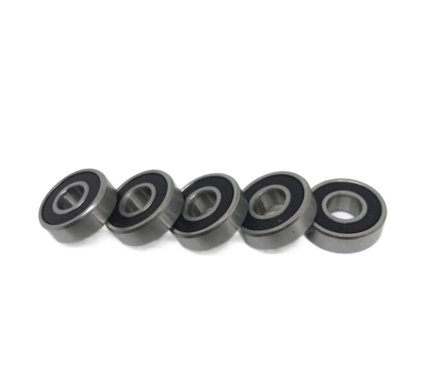 VSPPJYFG Bimetal Seal Shield Micro deep Groove Bearing 10pcs 6002-2RS 15x32x9mm Deep Groove Ball Bearing
