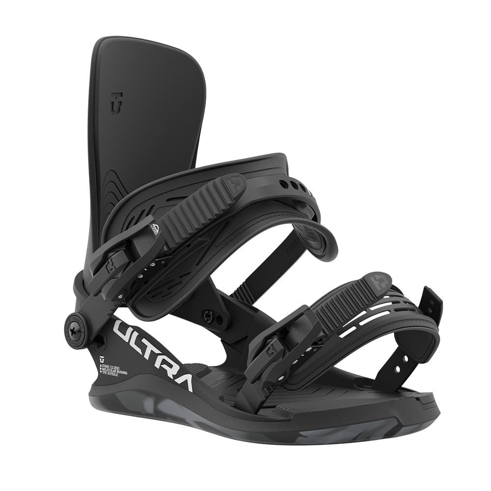 Union Ultra W. Womens Snowboard Bindings, M, Black