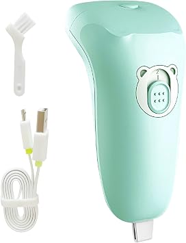 Redify Baby Nail Trimmer Electric Baby Nail File, USB Rechargeable Infant Nail Clippers, Safety Protection Design and Portable Baby Nail Grinder Tool with 2 Speeds,Habit Training for Toddler and Child