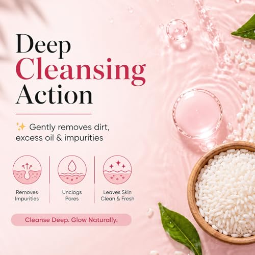 Image of Globus Naturals Glass Skin Glow Rice Ceramide Peel Off Mask 100gm | Korean Glow Face Mask | Hydrating, Brightening & Deep Cleansing | Green Tea & Vitamin E | For Smooth, Radiant & Dewy Skin 100gm