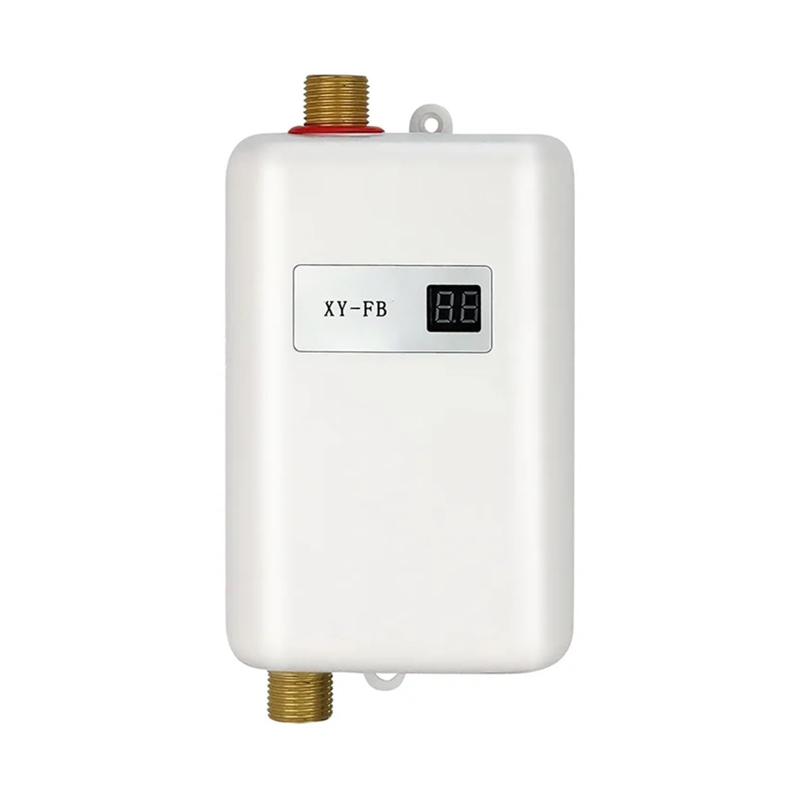 Mooilko Bianco 3800W Electric Water Heater Instantaneous Tankless Water Heater Kitchen Bathroom Shower Flowing Water Boiler Easy To Use(Bianco)