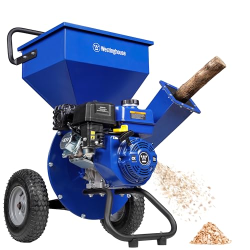 Westinghouse Heavy Duty Gas Powered 3-Inch Wood Chipper Mulcher...