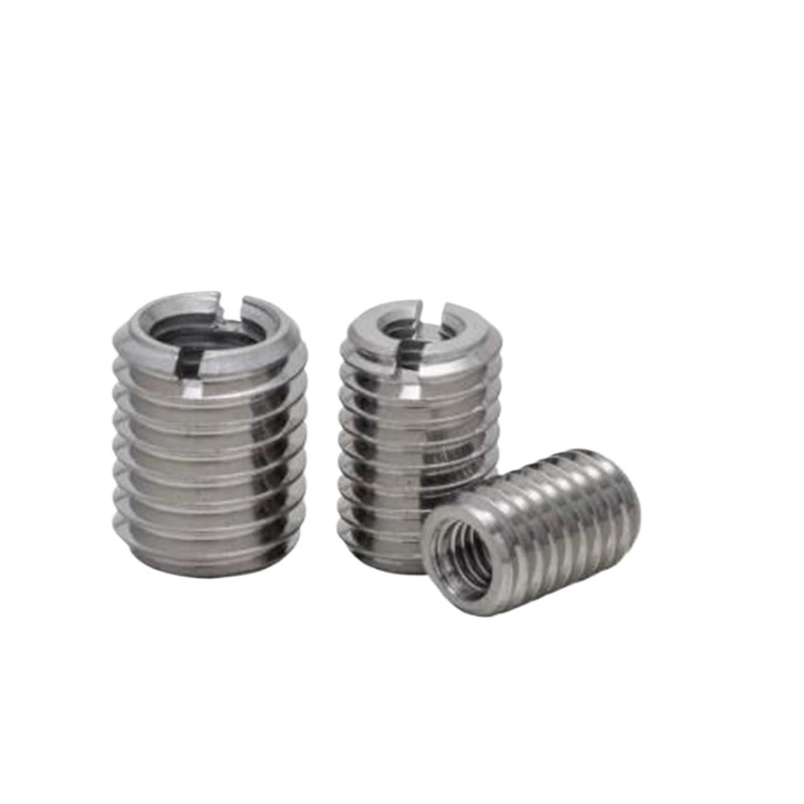 Wkładki do naprawy gwintów, Nakrętki gwintowane ze stali nierdzewnej M4-M10, różne rozmiary, opakowanie 5 szt.(Length 12mm,M4 M8 x12mm)