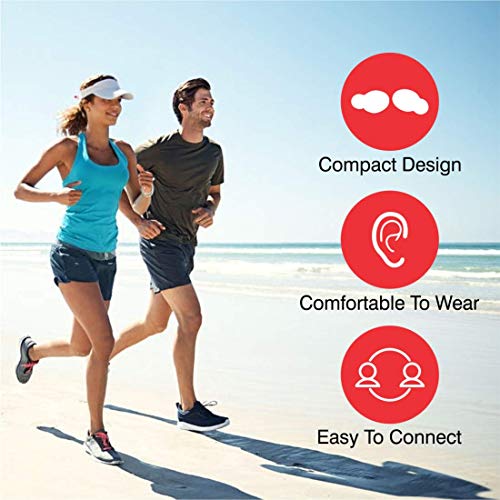 Image of iBall EarWear TW10 in-Ear Bluetooth Wireless Headphones with Protective Charging Case - Beige