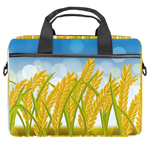 Sac ordinateur 13-14.5 pouces rétro motif carte marine et fleurs