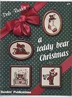 A Teddy Bear Christmas: Counted Cross Stitch B000F71BGA Book Cover