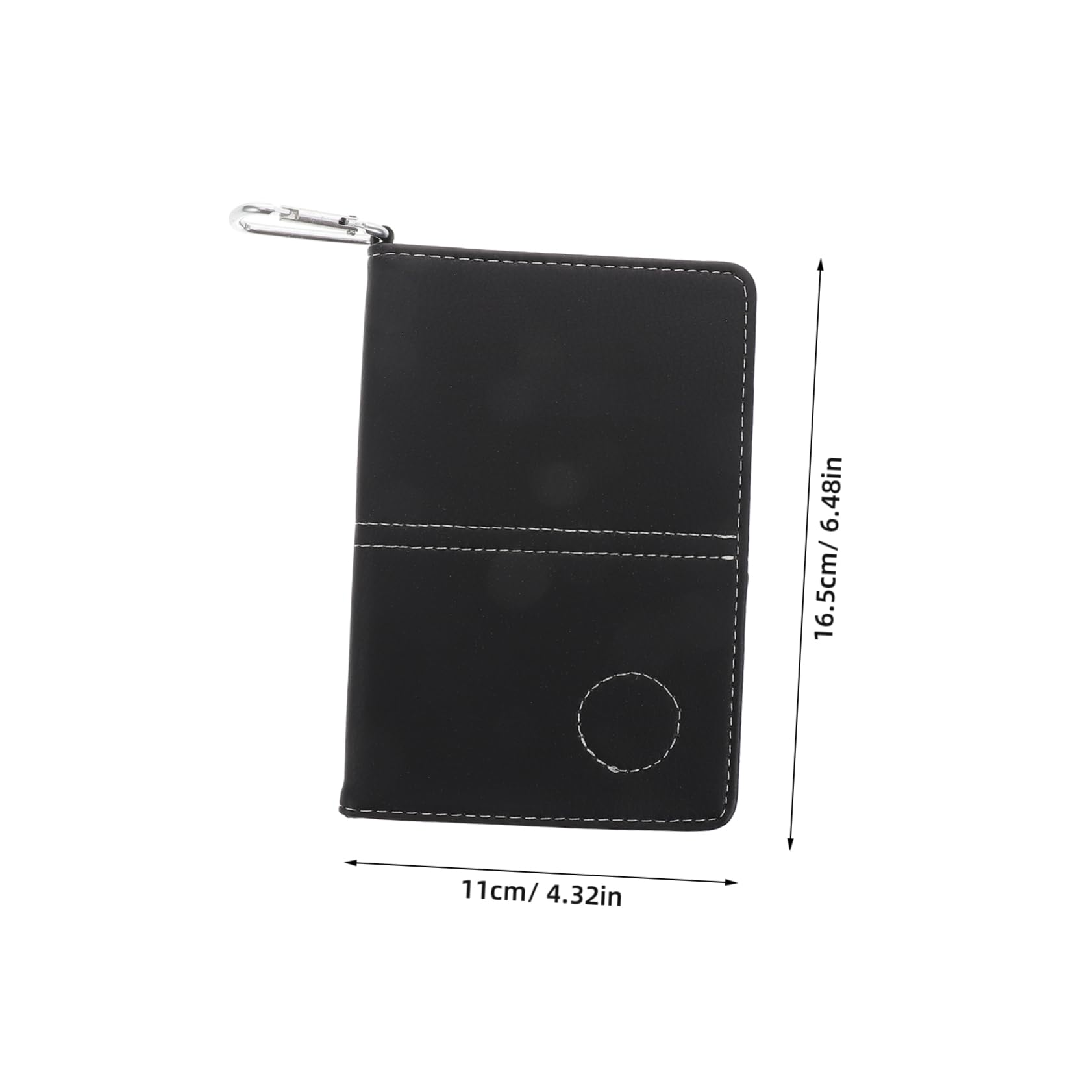 Yardwe Multiple Uses Scorebook Elegant Design Portable for Golfing Practice Training Pencil