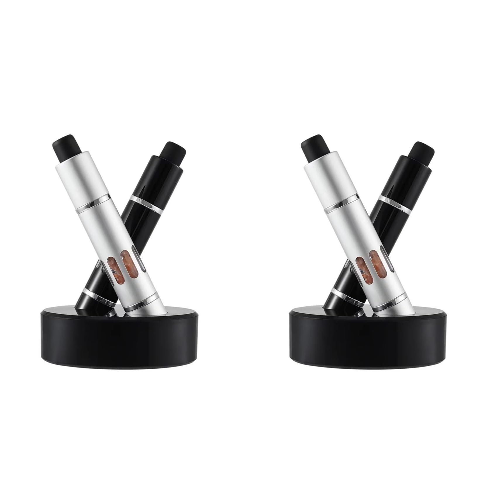Aundhegrtt 4X Practical Thumb Push Button Pepper Grinder Aluminum Alloy Tool Salt Sea Spices External Grinding Spring Steel Mill
