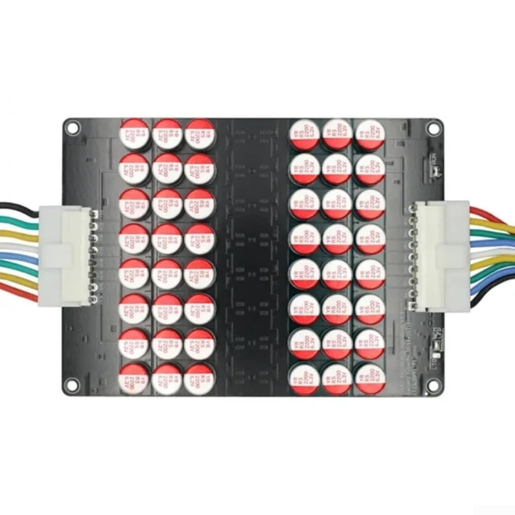 Equalizzatore attivo professionale 5.5a per sistemi da 3s a 21s che offrono un bilanciamento rapido e tecnologia di trasferimento di energia capacitiva nero (16 spiedini)