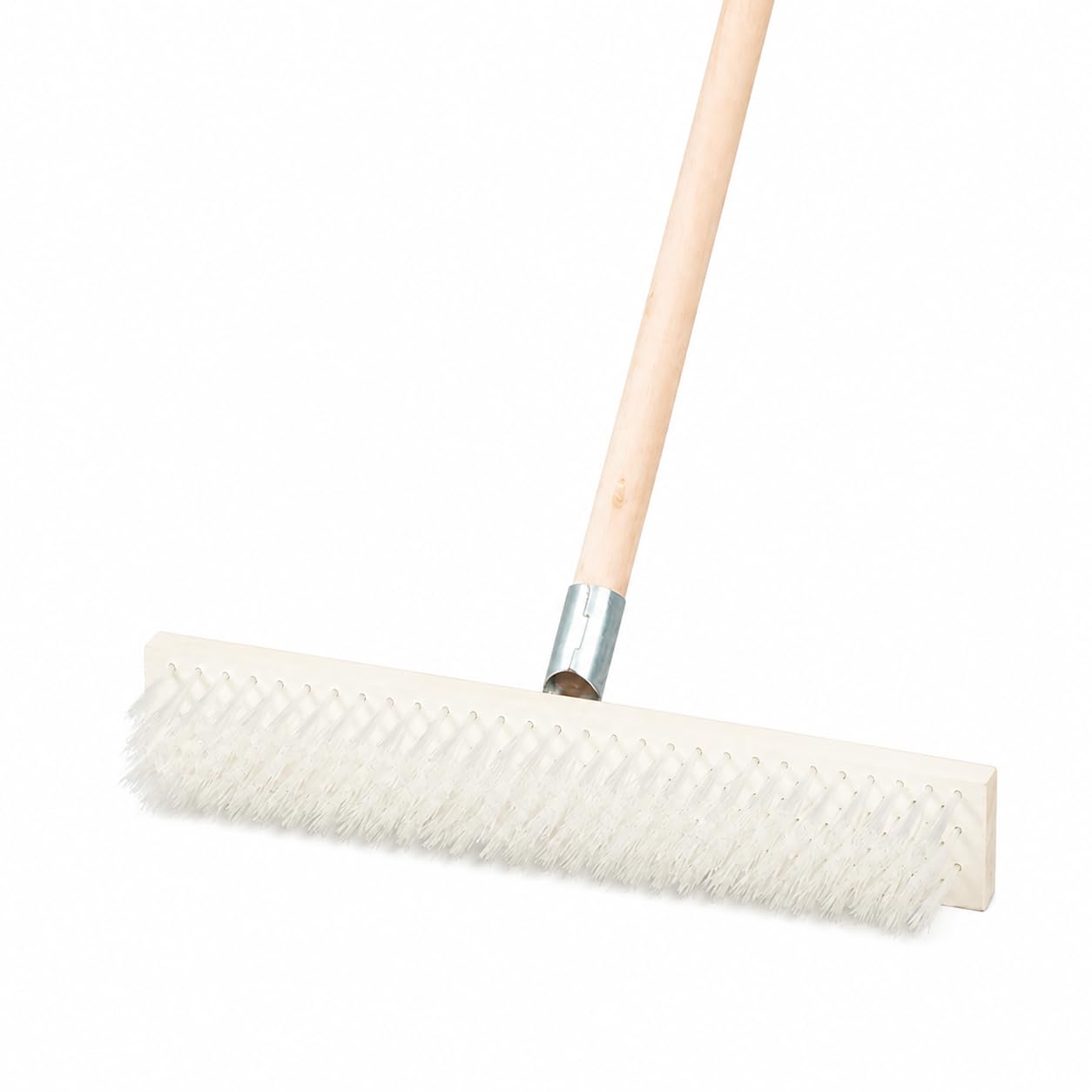 Brosse Nylon Dur, Bois Naturel; 40cm; Plastique