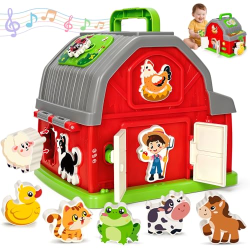 Toddler Toys for 1 2 3 Year Old Boys Girls, Upgraded Musical...