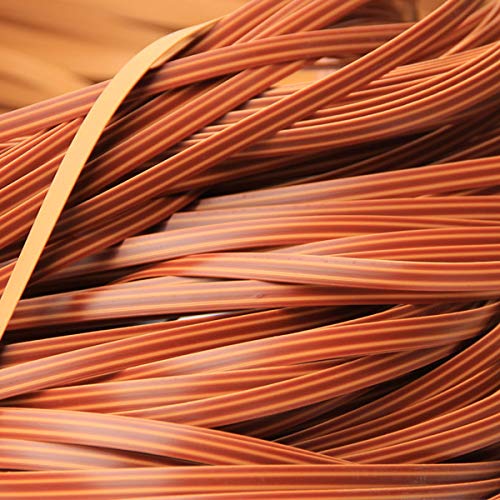 Material de reparación de ratán sintético degradado y resistente para tejer 2