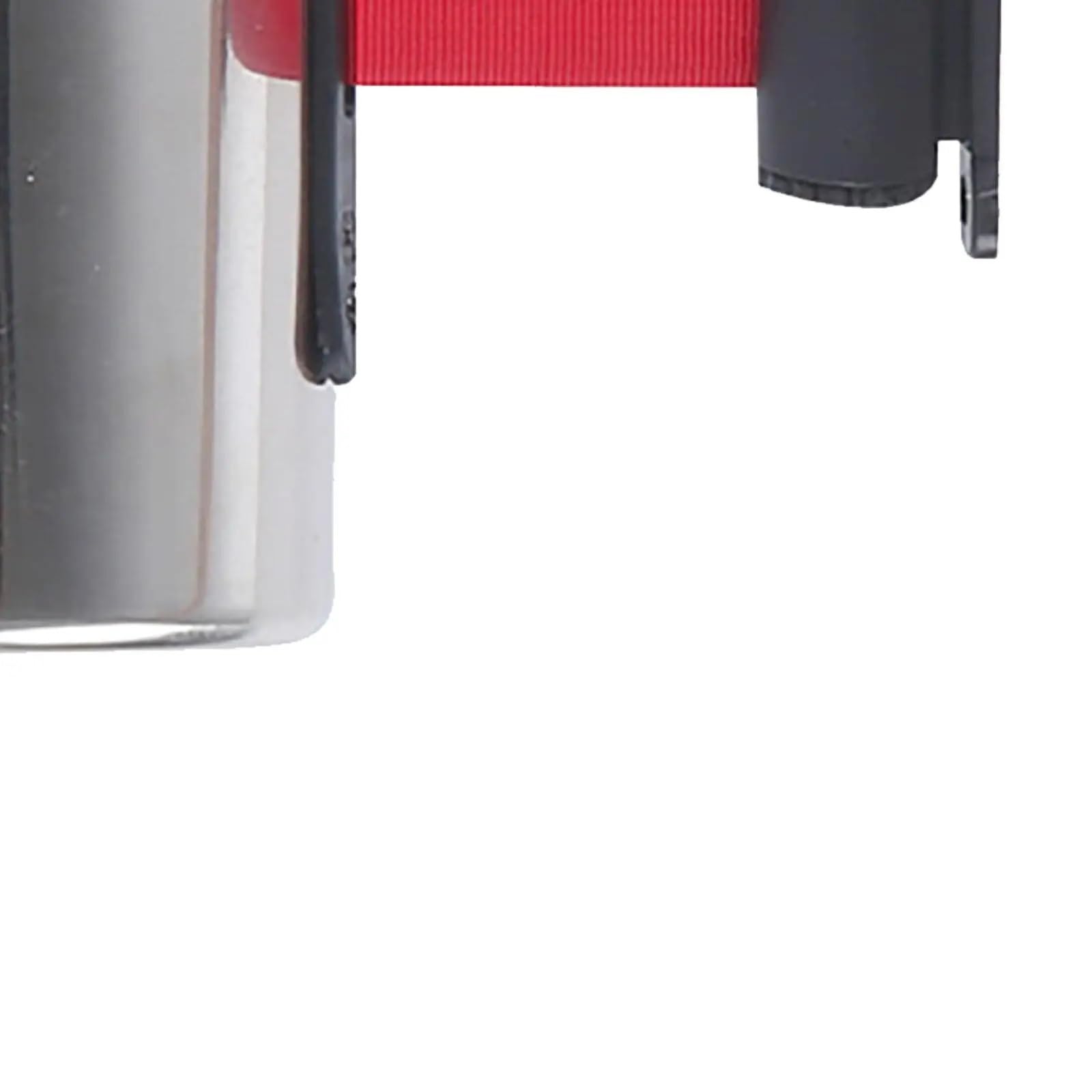 Cinta de Barrera Sistema de gestión colas portátil con barrera cinta retráctil for eventos y recintos Control eficiente multitudes(2Meters)