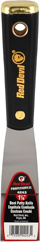 4243 1 1/4" Bent Putty Knife