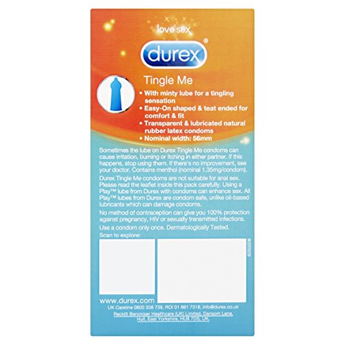 Durex Tingle Me Preservativos - 12 Unidades