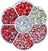 Liliume 5000pcs Hotfix Strasssteine Rot Strasssteine 21 Farben 5 Größen 2mm 3mm 4mm 4.8mm Strass Glas Runde Strasssteine für Kleidung Schuhe und DIY Handwerk(ROT) 8mm x günstig Kaufen-Liliume 5000pcs Hotfix Strasssteine Rot Strasssteine 21 Farben 5 Größen 2mm 3mm 4mm 4.8mm Strass Glas Runde Strasssteine für Kleidung Schuhe und DIY Handwerk(ROT)