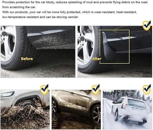 Garde-boue VW Golf pour éviter les éclaboussures de boue et rayures