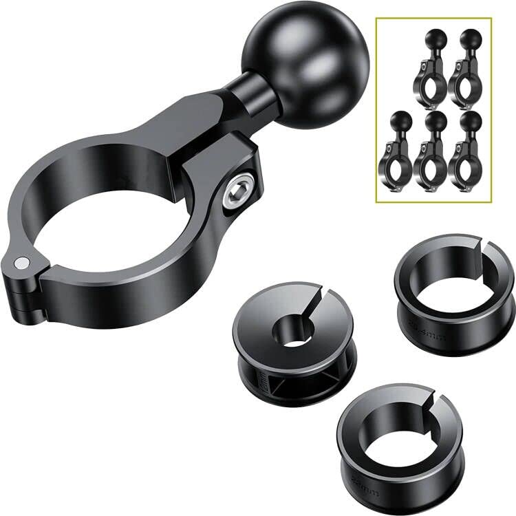 1 inch Ball Mount Base Compatible with RAM Mounts & 1'' Ball Socket Systems Arms for Motorcyle&Bike Cell Phone Mount?5pcs?