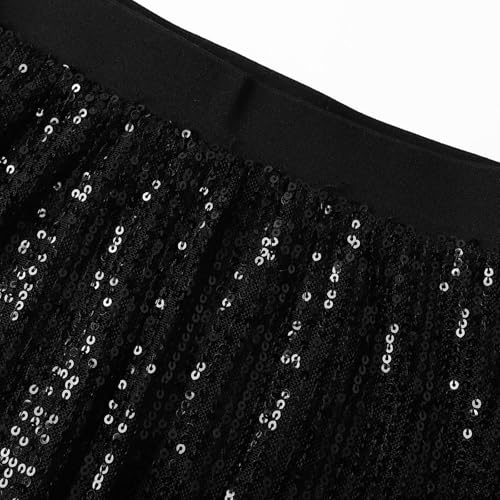 Jupe sequins taille élastique pour sublimer la silhouette sans serrer - 6