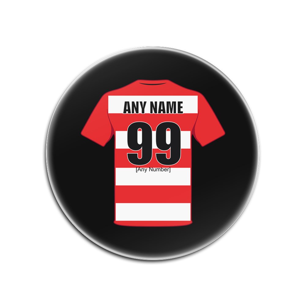 Dessous de verre personnalisable Doncaster Rovers lot de 4 idée cadeau fan football