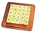 Produktbild Cross Road - Tic Tac Toe Spiel Käsekästchen Knobelholz XO Memory Legespiel Strategiespiel für 2 Spieler Kinderspiel