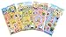 Pororo the Little Penguin JD14-273 Porong Mallang Puffy Sticker Bundle of 4 Sheets