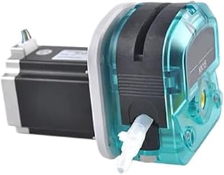 400-1600ml/min KKTS High Flow Peristaltic Pump 24V Stepper Motor Adjustable Speed Dosing Pump with Single/Double Head(B17,KKTS 24V L Type A)
