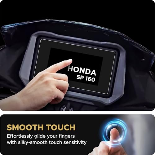 Image of Digital Meter Screen Guard For NEW 2025 HONDA SP 125 Bike || TFT Instrument Cluster Protector || Anti Scratch | HD Clarity || Display Speedometer Console Accessory [Not Tempered Glass]