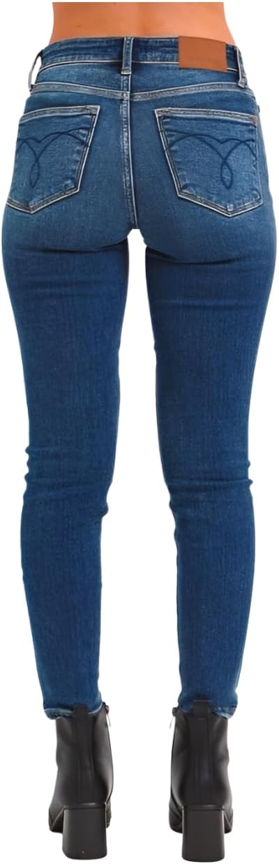 Judy Blue Mid-Rise Waist Skinny Jeans - Image 3