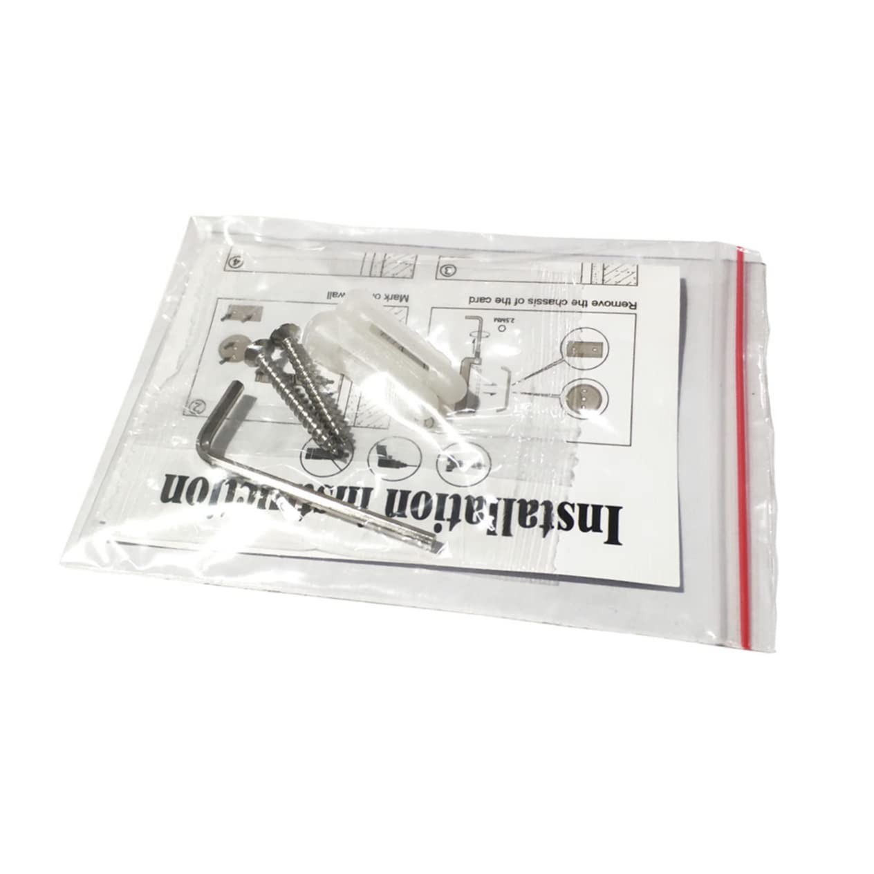 Housoutil Lot De 4 Porte-Serviettes De Salle De Bain Blancs Montage Mural Robustes Design Élégant Peu Encombrants