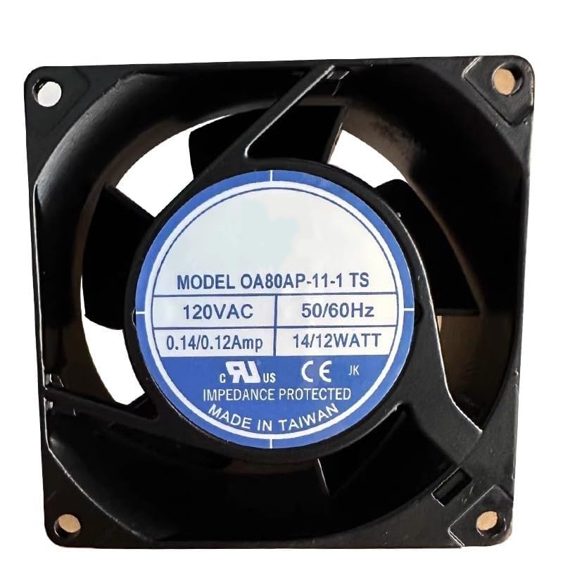 for OA80AP-11-1 TS Fan OA80AP-11-1 TS 120VAC 14/12W 8CM 8038 Cooling Fan